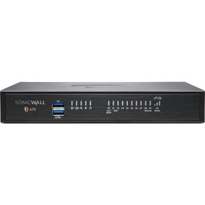 SonicWall TZ670 Network Security/Firewall Appliance