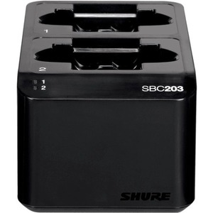 Shure SBC203 Dual Docking Recharging Station for SB903 Lithium-Ion Battery