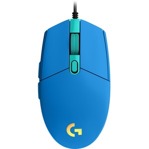 Logitech G203 Gaming Mouse - USB - 6 Button(s) - Blue