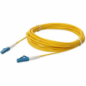 AddOn 8m LC (Male) to LC (Male) Straight Yellow OS2 Simplex LSZH Fiber Patch Cable