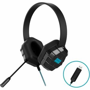 Gumdrop DropTech Headset B2 w/ Vol & Mic - Black