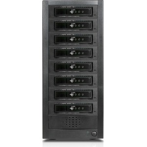 RAIDage JAGE9BT8HD-T7DE Drive Enclosure 12Gb/s SAS, SATA/600 - Mini-SAS HD Host Interface Tower - Black
