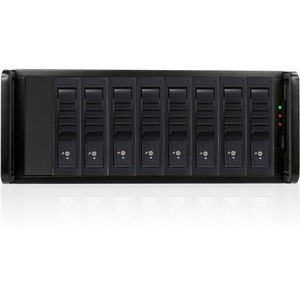 RAIDage JAGE480HDBK-DE-SEA Drive Enclosure 12Gb/s SAS, SATA/600 - Mini-SAS HD Host Interface - 4U Rack-mountable - Black