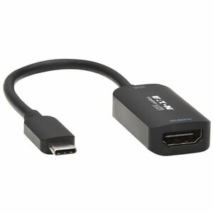 Tripp Lite USB C to HDMI Adapter Cable 4K 60Hz M/F Thunderbolt 3 Compatible DP 1.4 6in