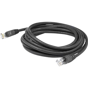 AddOn 3ft RJ-45 (Male) to RJ-45 (Male) Black Cat6 STP PVC Copper Patch Cable