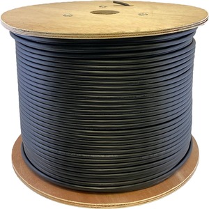 AddOn 1000ft Non-Terminated Black OM1 Outdoor Riser Fiber Riser-Rated Patch Cable