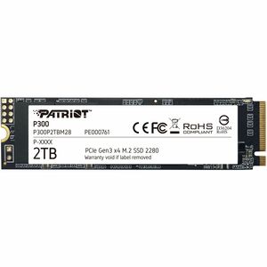 Patriot Memory P300 2 TB Solid State Drive - M.2 2280 Internal - PCI Express NVMe (PCI Express NVMe 3.0 x4)