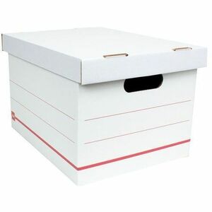 IdeaStream Vaultz Small Locking Storage Box 7 H x 7 W x 7 D White - Office  Depot