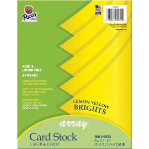 Pacon Color Brights Cardstock - Emerald Green