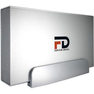 Fantom Drives 18TB External Hard Drive - GFORCE 3 Pro - 7200RPM, USB 3, Aluminum, Silver, GF3S18000UP