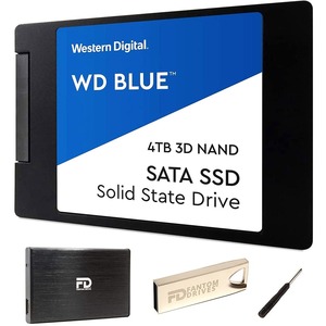 Fantom Drives Blue WDS400T2B0A 4 TB Solid State Drive - 2.5" Internal - SATA (SATA/600)