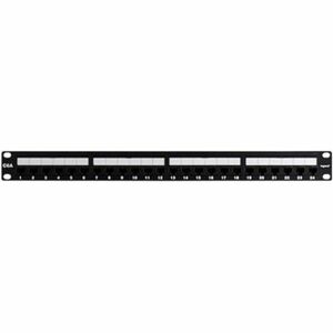 On-Q Cat 6A 24 Port Rack Mount Patch Panel