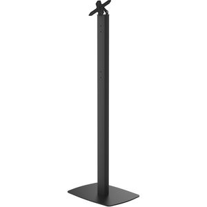 CTA Digital Premium Thin Profile Floor stand with VESA plate and Base (Black)