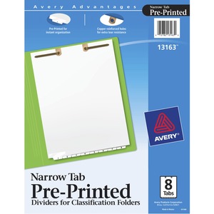 Avery&reg; (13163) Tab Indexes