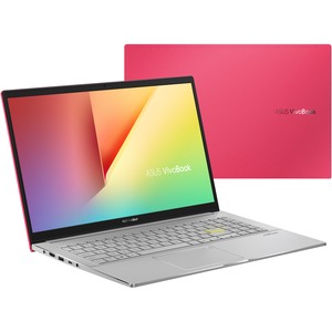 Asus VivoBook S15 S533 S533EA-DH51-RD 15.6" Notebook - Full HD - 1920 x 1080 - Intel Core i5 11th Gen i5-1135G7 Quad-core (4 Core) 2.40 GHz - 8 GB Total RAM - 512 GB SSD - Resolute Red, Transparent Silver