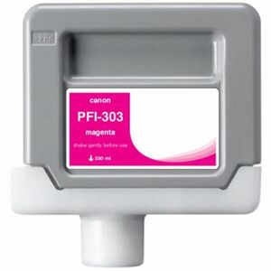 WF Non-OEM New Magenta Wide Format Ink Cartridge for Canon PFI-303 (2960B001AA)