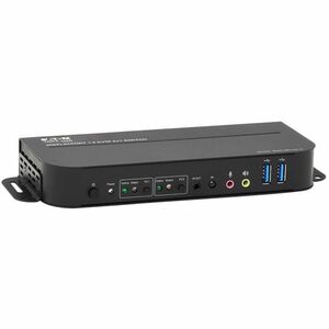 Tripp Lite DisplayPort USB KVM Switch 2-Port 4K 60Hz HDR DP 1.4 USB Cables