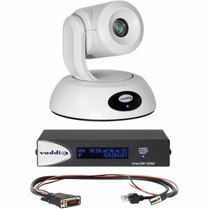 Vaddio RoboSHOT 12E HDBT 12E Video Conferencing Camera - White - TAA Compliant