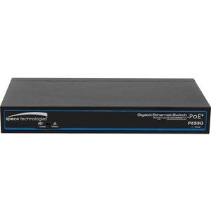 Speco 9 Port Gigabit Network Switch (8 ports PoE, 1 port Uplink)