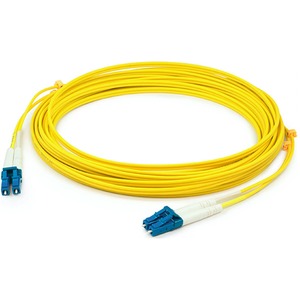 AddOn 95m LC (Male) to LC (Male) Straight Yellow OS2 Duplex LSZH Fiber Patch Cable