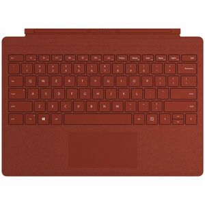 Microsoft- IMSourcing Signature Type Cover Keyboard/Cover Case Microsoft Surface Pro 7, Surface Pro Tablet - Poppy Red