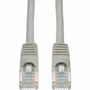 AddOn 1ft RJ-45 (Male) to RJ-45 (Male) Straight Gray Cat6A UTP PVC Copper Patch Cable