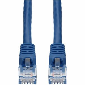 AddOn 60ft Blue CAT6A PVC Ethernet Cable Snagless Bubble Boot RJ-45 M/M CAT 6A