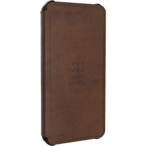 Urban Armor Gear Metropolis Carrying Case (Folio) Apple iPhone 12 Pro Max Smartphone - LTHR ARMR Brown