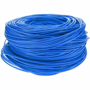 AddOn 1000ft Non-Terminated Blue Cat6 STP PVC Copper Patch Cable