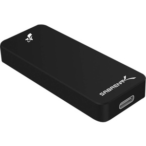 Sabrent Rocket Nano SB-512-NANO-BLK 512 GB Portable Solid State Drive - External - Black