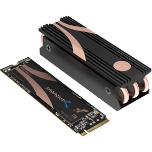 Sabrent Rocket SB-ROCKET-NVMe4-HTSK-1TB 1 TB Solid State Drive - M.2 2280 Internal - PCI Express NVMe (PCI Express NVMe 4.0 x4)