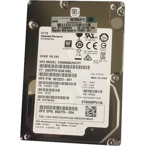 HPE 600 GB Hard Drive - 2.5" - SAS