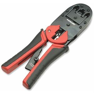 Manhattan Universal Modular Plug Crimping Tool, For RJ45, RJ12 and RJ11 modular plugs
