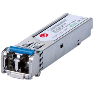 Intellinet Gigabit Ethernet SFP Mini-GBIC Transceiver, 1000Base-Lx (LC) Single-Mode Port, 20km, Equivalent to Cisco GLC-LH-SM, Three Year Warranty