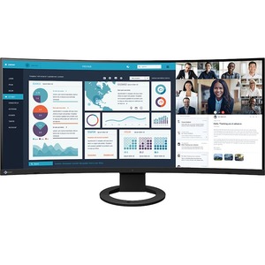 EIZO FlexScan EV3895 37.5" UW-QHD+ Curved Screen LCD Monitor - 24:10 - Black