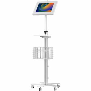 CTA Digital Medical Mobile Floor Stand with Large Paragon Enclosure