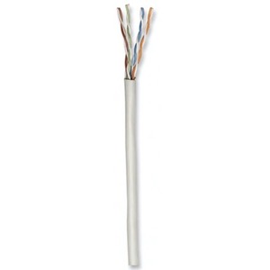 Intellinet Network Bulk Cat6 Cable, 23 AWG, Solid Wire, 305m, Grey, Copper, U/UTP, Box