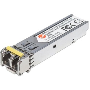 Intellinet Gigabit Fibre SFP Optical Transceiver Module, 1000Base-Lx (LC) Single-Mode Port, 80km, Fiber, Equivalent to Cisco GLC-ZX-SMD, Three Year Warranty