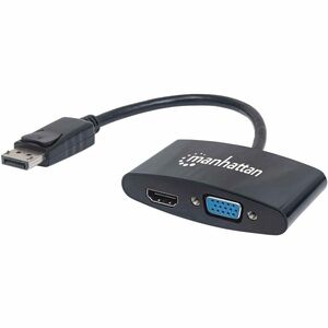 Manhattan 2-in-1 4K DisplayPort Adapter