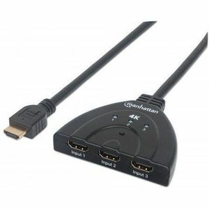 Manhattan 4K 3-Port HDMI Switch