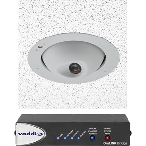 Vaddio RoboFLIP Video Conferencing Camera - 8.5 Megapixel - 60 fps - White