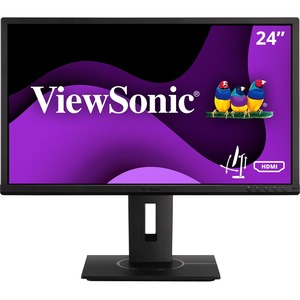 ViewSonic VG2440 24 Inch IPS 1080p Ergonomic Monitor with Integrate vDisplyManager HDMI DisplayPort VGA USB Inputs for Home and Office