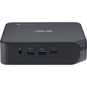 Asus Chromebox 4 CHROMEBOX4-G7068UN Desktop Computer - Intel Core i7 10th Gen i7-10510U - 16 GB RAM DDR4 SDRAM - 256 GB M.2 PCI Express NVMe 3.0 x4 SSD - Gun Metal