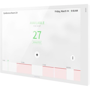 Crestron 10.1 in. Room Scheduling Touch Screen, White Smooth