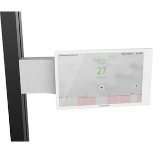 Crestron TSW-770/1070-MUMK-W Mullion Mount for Touchscreen Monitor, Light Bar - White