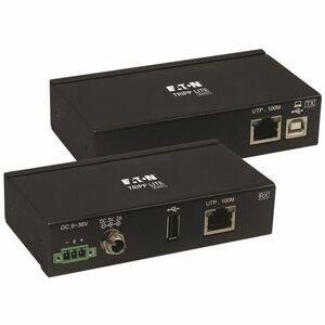 Tripp Lite USB Over Cat6 Extender Industrial 1-Port ESD Protection PoC TAA