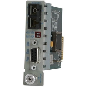 Omnitron Systems Managed Serial RS-232 to Fiber Media Converter