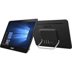 Asus V161GAR-XH001T All-in-One Computer - Intel Celeron N4020 Dual-core (2 Core) 1.10 GHz - 4 GB RAM DDR4 SDRAM - 128 GB 2.5" Serial ATA SSD - 15.6" HD 1366 x 768 Touchscreen Display - Desktop - Black