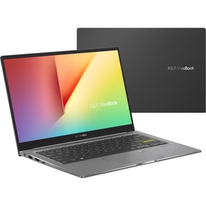 Asus VivoBook S13 S333 S333EA-DH51 13.3" Notebook - Full HD - 1920 x 1080 - Intel Core i5 11th Gen i5-1135G7 Quad-core (4 Core) 2.40 GHz - 8 GB Total RAM - 512 GB SSD - Indie Black, Gun Gray