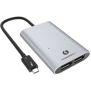 4XEM Type-C Thunderbolt to Dual DisplayPort Display Adapter